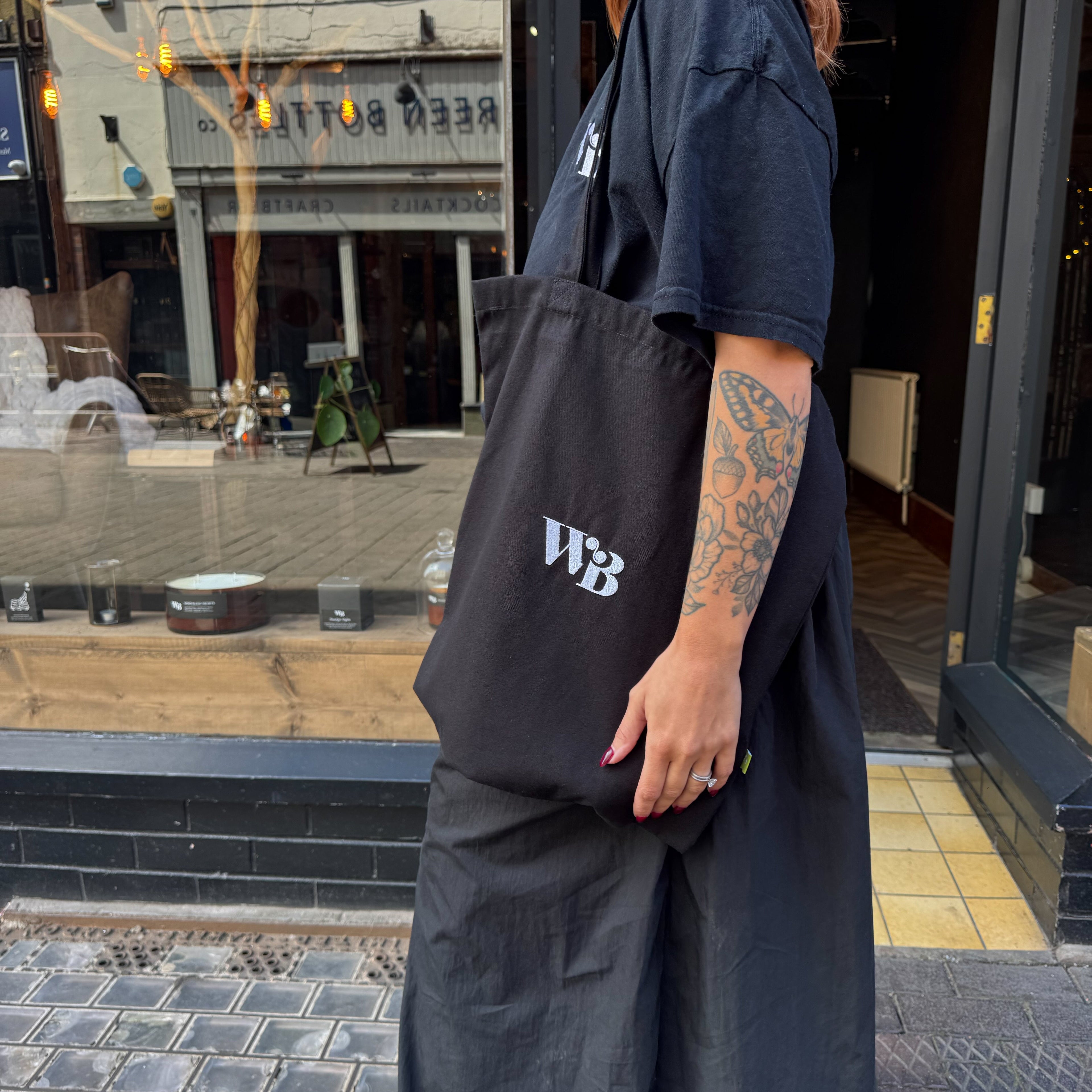 WB Embroidered Bag
